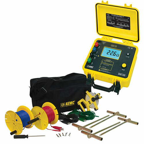 AEMC 4620 Kit500ft Ground Resistance Tester Model 4620 Kit for sale