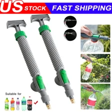 Adjustable High Pressure Manual Sprayer Drink Bottle Spray Air Pump Head Nozzle