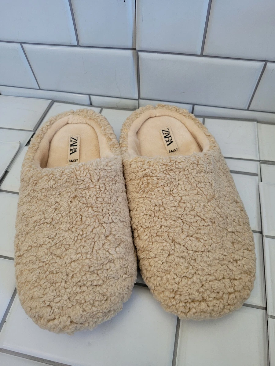 Zara slippers best sale womens