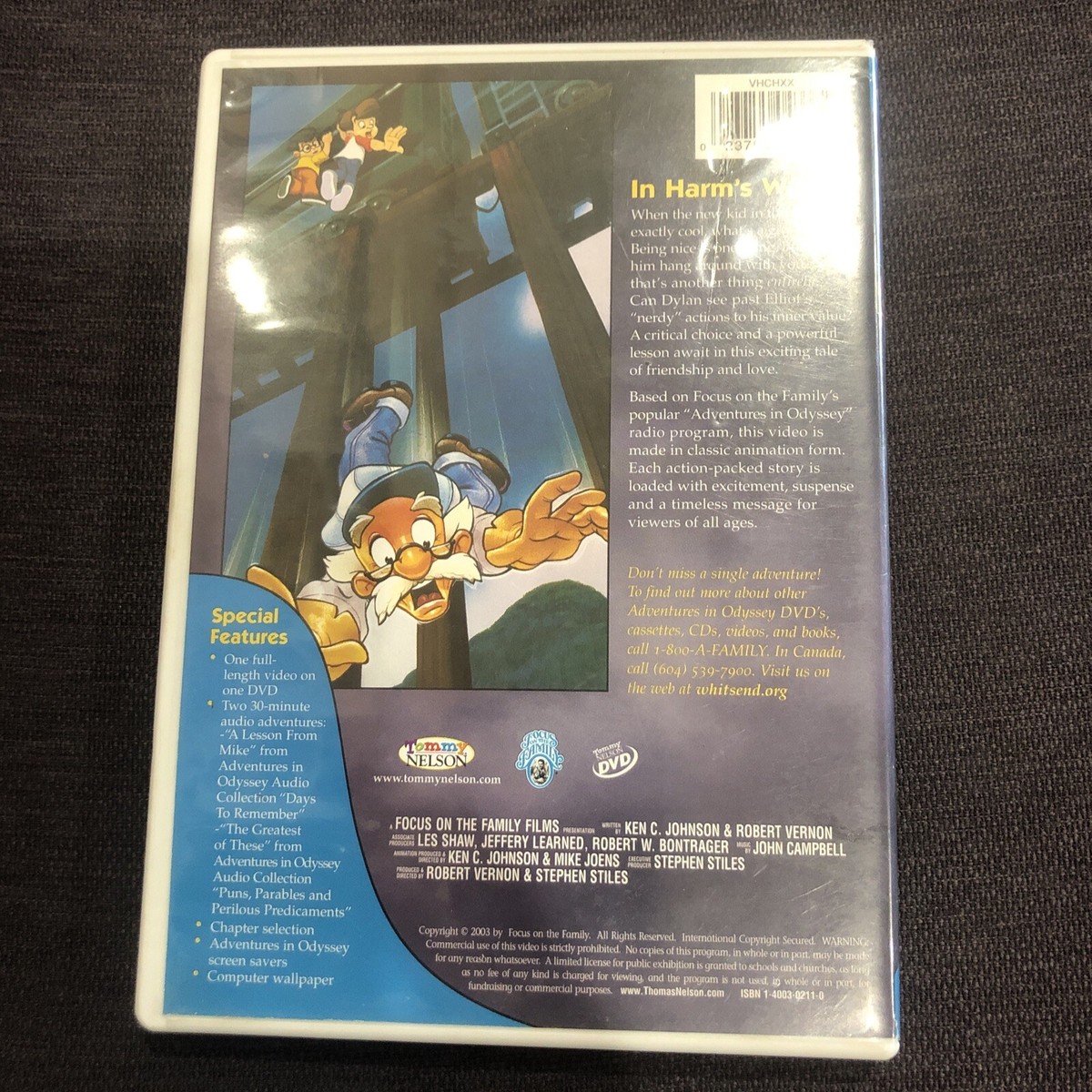 (未使用･未開封品)Adventures in Odyssey 10: In Harms Way [DVD] Adventures in Odyssey - In Harms Way (DVD, 2003) 23755043382