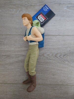 LUKE SKYWALKER & YODA FIGURINE FROM APPLAUSE 1995 LUCAS FILMS LIMITED NEW
