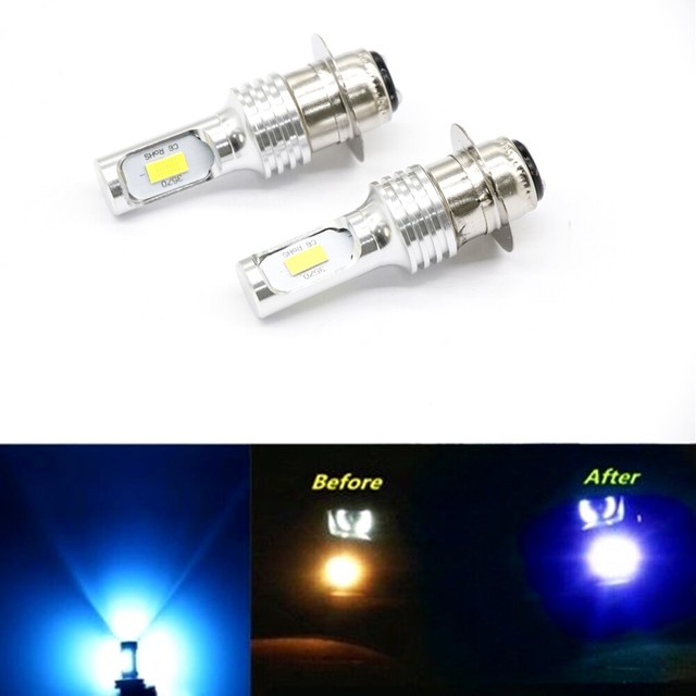 Headlights For Yamaha Raptor 700 700R 20062018 White 8000K CSP LED H6M