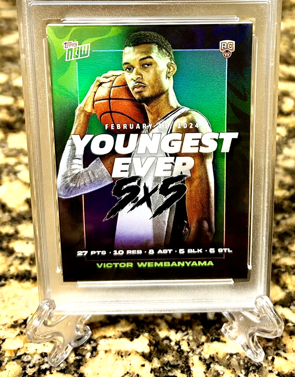 2023-24 Topps Now - Victor Wembanyama #VW-2 for sale online | eBay
