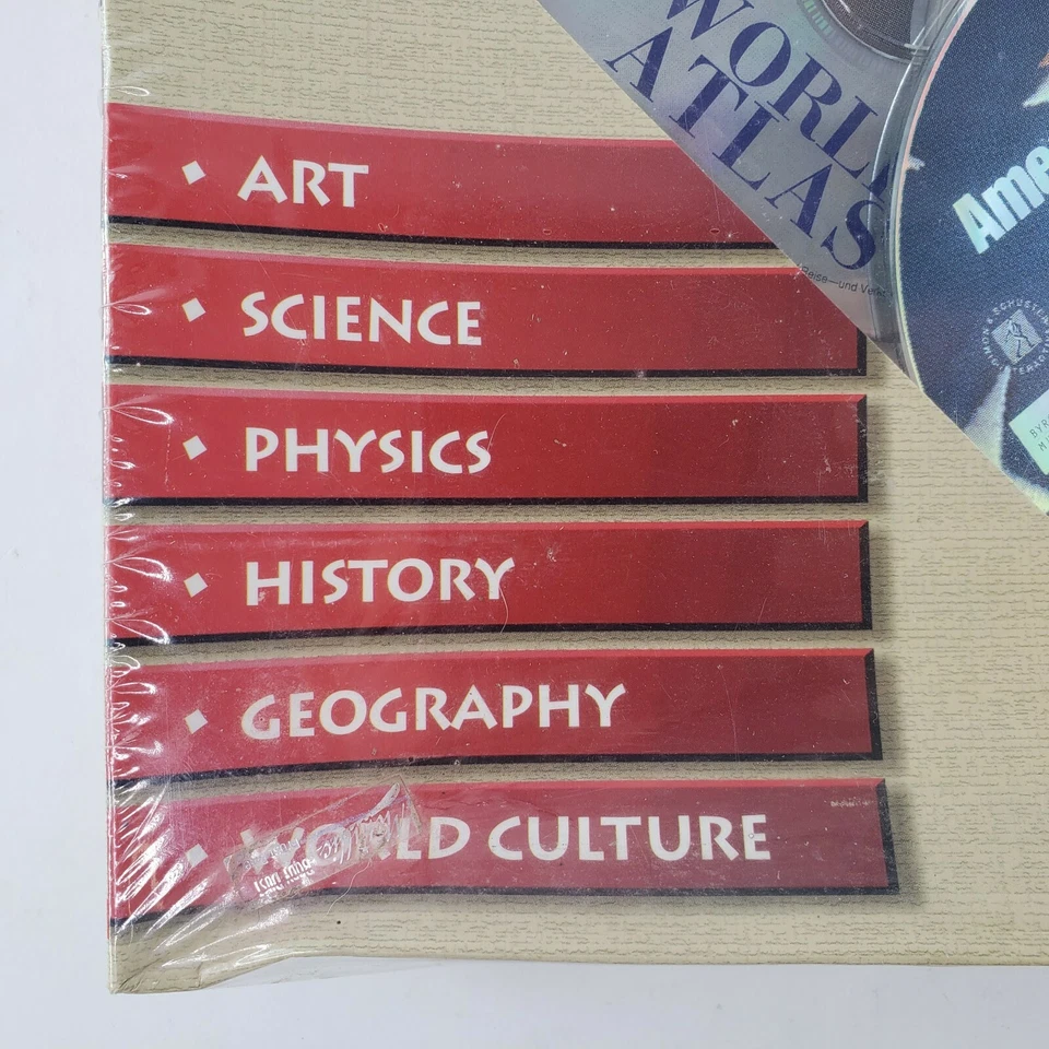 Webster's New World Family Discovery Library 5 CD-ROM Set Learning NEW SEALED - Image 3 of 4