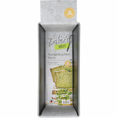 Birkmann Bakers Best Kastenkuchenform, Kuchenform, Backform, Karbonstahl, 25 cm