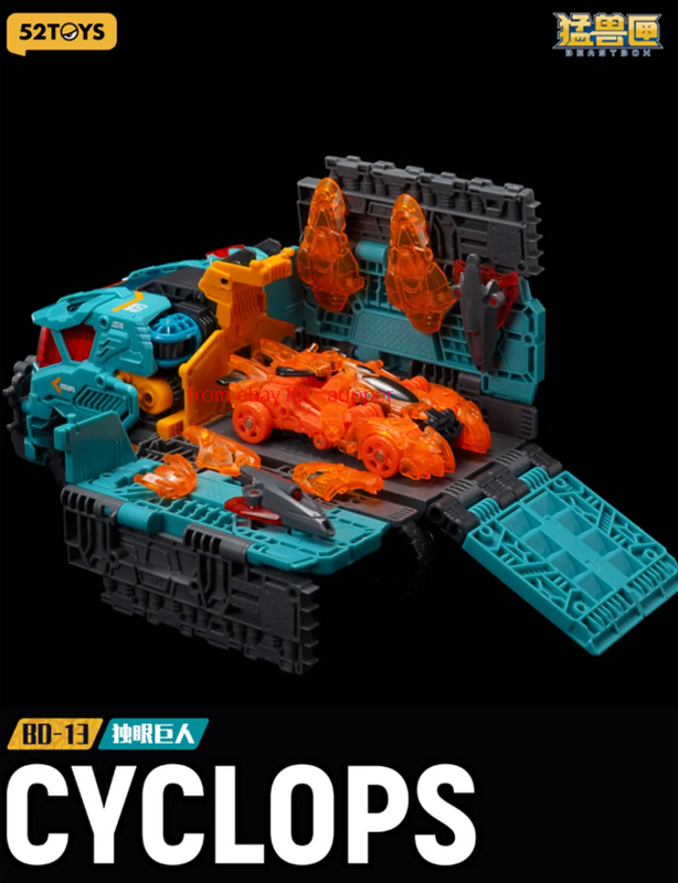 52toys Beastbox Beastdrive Bd-13 Cyclops 2024wf Limited 21CM 52toys Beastbox Beastdrive Bd-13 Cyclops 2024wf Limited 21CM