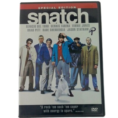 Snatch DVD 2001 Special Edition Brad Pitt