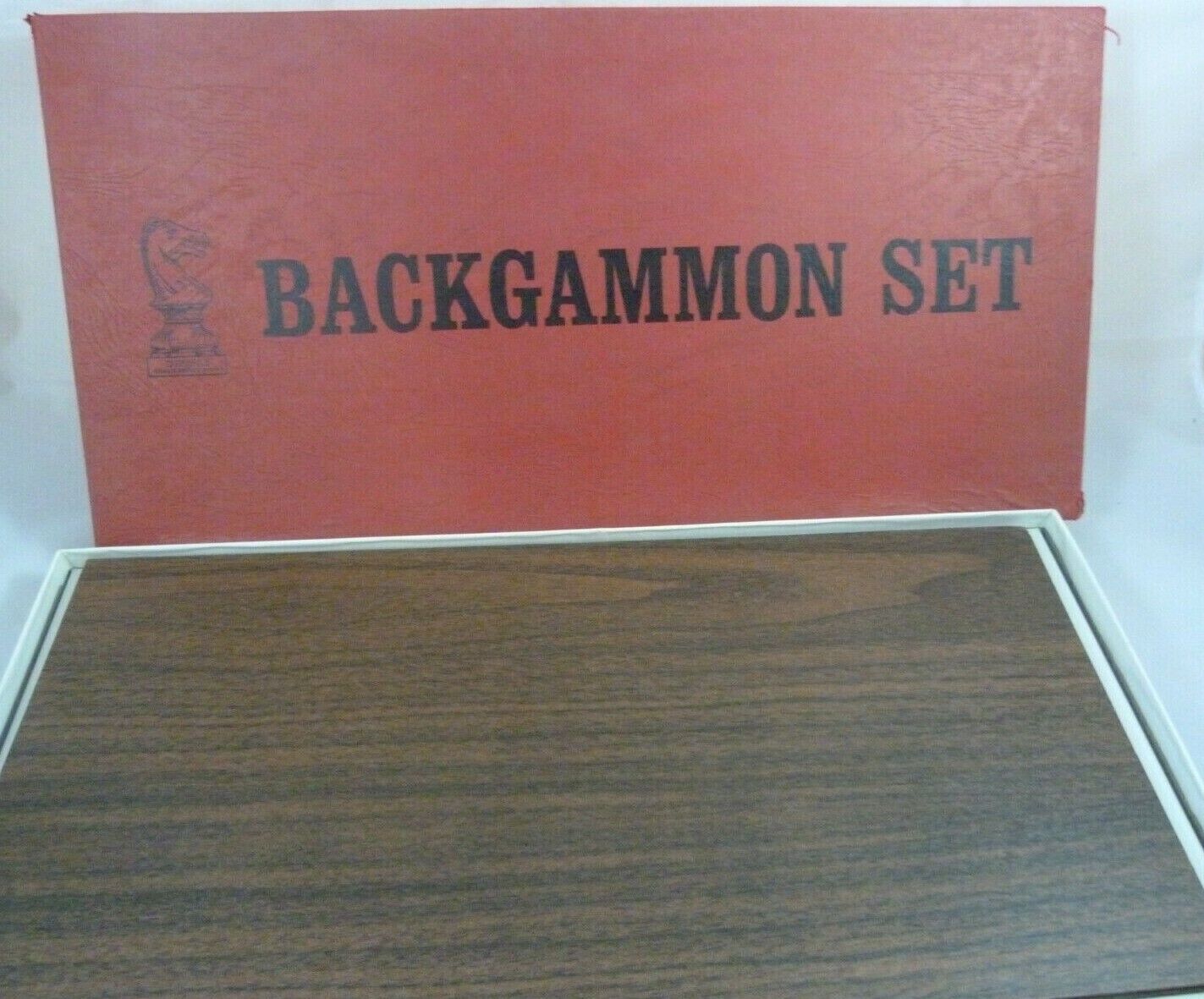 Vintage Drueke & Sons Backgammon Set 7158 Retro Classic Family Board Game
