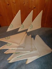 DDR Papiert&uuml;ten dreieckig Verpackung HO Konsum  "gut gekauft zufriedene Kunden"