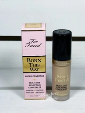 #PEARL,Too Faced Born This Way Multi-Use Sculpting Concealer, Full Size, NEW