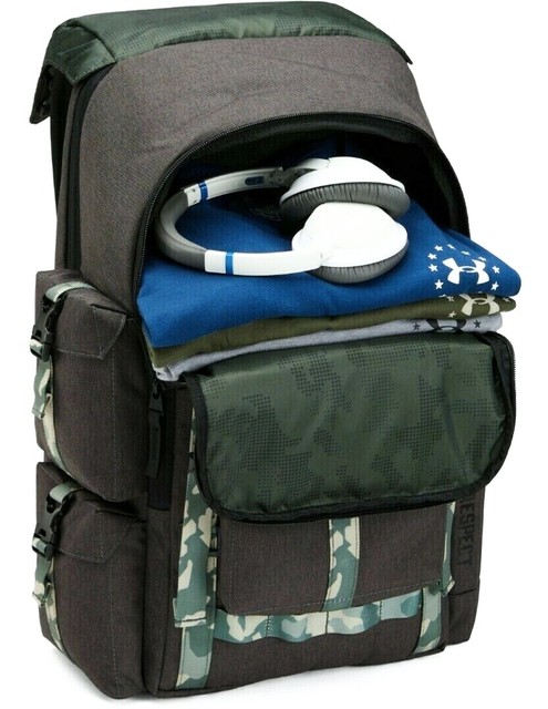 ua x project rock usdna cordura range duffle bag gray camo