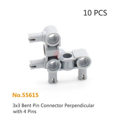 Technic Compatible Axle Connector Parts Pin Perpendicular Connectors Joint Bulk - Picture 47 of 59