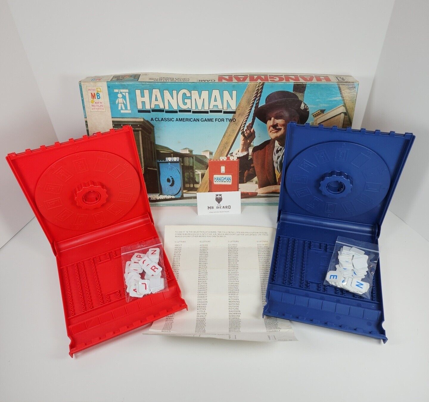 Vintage HANGMAN A Classic American Game for Two Complete