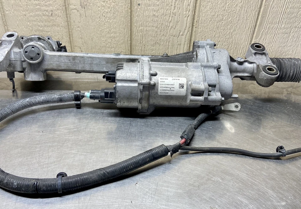 🔥✅2014 Chevrolet Camaro SS engranaje de dirección portaequipajes eléctrico piñón #183 Foto 3 de 4