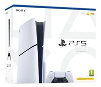 Sony PlayStation 5 825 GB White Disc Console with Controller