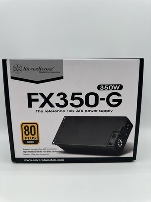 SilverStone FX350-G Flex ATX 1U 350 Watt 80 Plus Gold Power Supply
