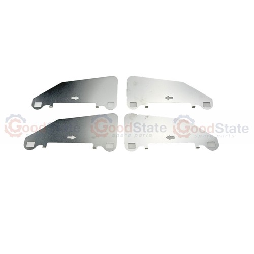 GENUINE Mitsubishi Lancer Evolution 5 6 7 8 9 Brembo Front Brake Pad Shim Set - Picture 2 of 3