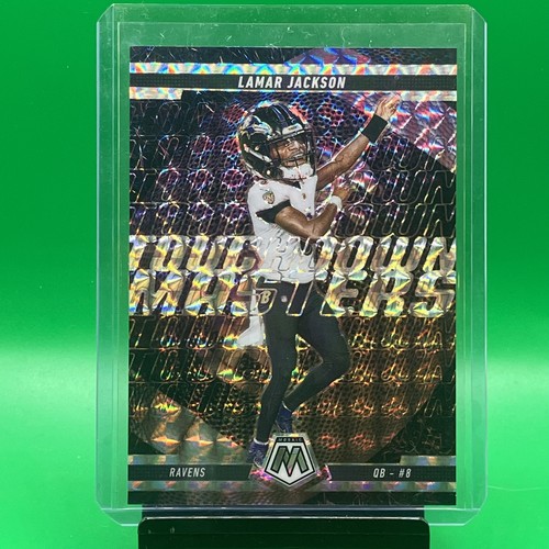 2025 Panini Mosaic - Touchdown Masters Lamar Jackson #5 Mosaic Prizm