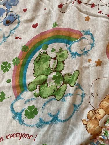 Vintage Care Bears Curtain Panels “Over The Rainbow” Window Treatment - Picture 4 of 8