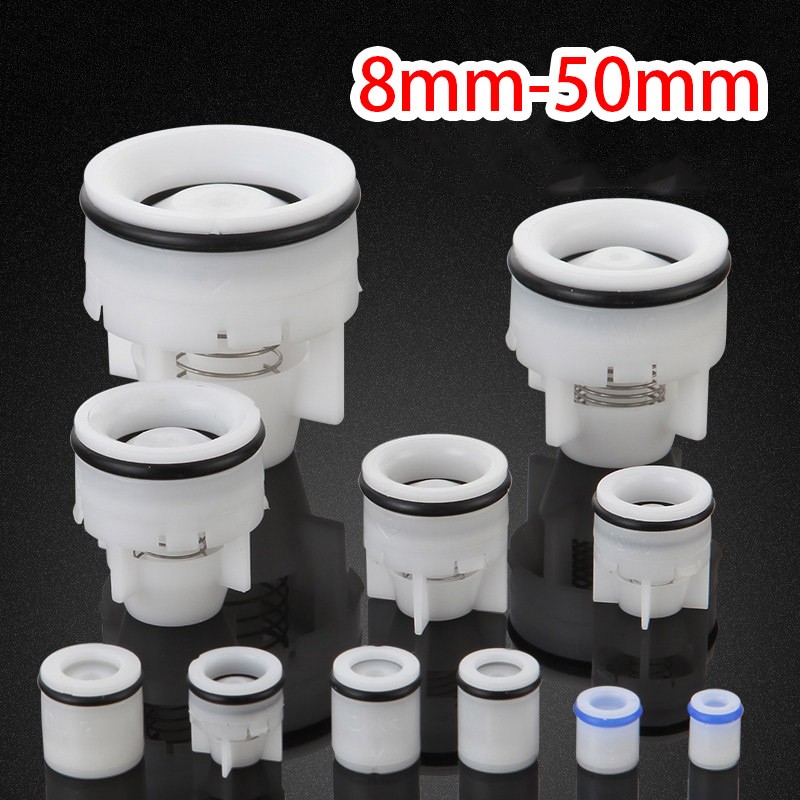 Plastic Insert Check Valve 8mm-50mm Non-Return One Way Water Control Connector