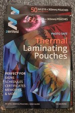 100 x A4 LAMINATING POUCHES GLOSS LAMINATOR LAMINATE SHEETS SLEEVES 150 MICRON