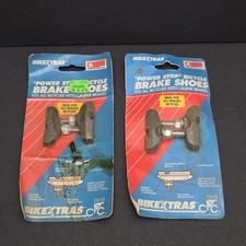 NOS Bikextras Power Stop Bicycle Brake Shoes 00018 – Made in USA – Vintage 1991