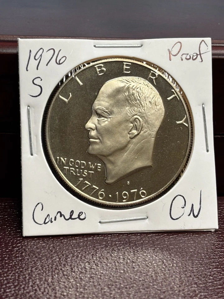 1976-S Proof Bicentennial Eisenhower Clad Dollar – Even Gold Toning – Stunning - Image 2 of 4