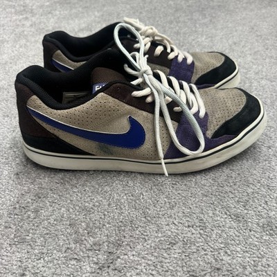 Nike Ruckus Low Suede Granide Wicked Purple Sneaker Shoes Men 11.5 Skateboarding