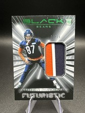 2025 Panini Black Luther Burden III Futuristic Patch Emerald RC #/25 Bears