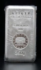 GEIGER EDELMETALLE 250 Grams Fine Silver Bar Security Line Series