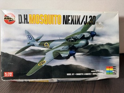 Airfix #03062 D.H. Mosquito NF.XIX/J.30 1:72 Scale Open Box (PV)