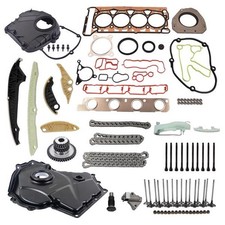 Engine Timing Chain & Cover Kit Replacement for Audi VW 1.8T 2.0TFSI Jetta A4 EA