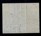 CIVIL WAR LETTER - 16th Vermont Vols - Lice in Tents, Skirmishing Rebels & More!