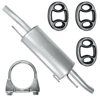 EndschalldäMpfer Auspuff Endtopf Opel Astra G Ii 2 1.4 1.6 1.8 1.7 Kombi Caravan