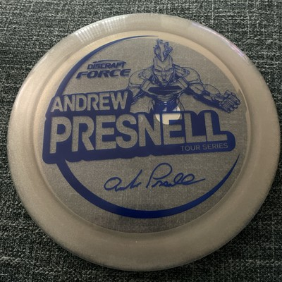 #ad Discraft Force Tour series Presnell Clear 173G $8.88