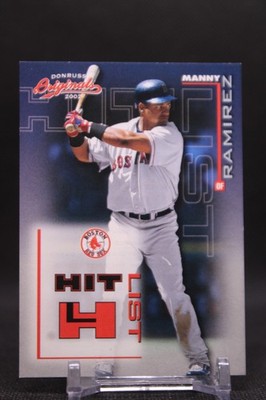 Manny Ramirez #HL-18 2002 Donruss Originals Hit List Cleveland Indians SN/1500