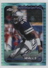 2024 Topps Chrome Aqua Sonar Refractor /199 Everson Walls #55 6o3