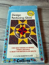 Collins Design Reducing Glass 3” Reverse Magnifier Quilt Tool Dritz C3182