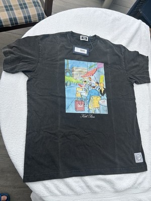 Kith Paris Cafe Painting Vintage Tee L Very Rare NEU