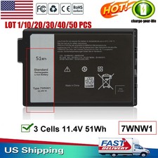   LOT 7WNW1 Battery For Dell Latitude 5420 5424 7424 Rugged Extreme GK3D3 DMF8C