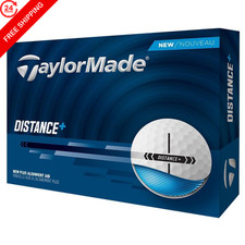 TaylorMade Golf 2025 Distance  White One Dozen 1.68",