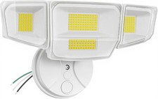 90W 10000LM Flood Lights Outdoor, LED Security Lights with 4 Heads, Switch Co...