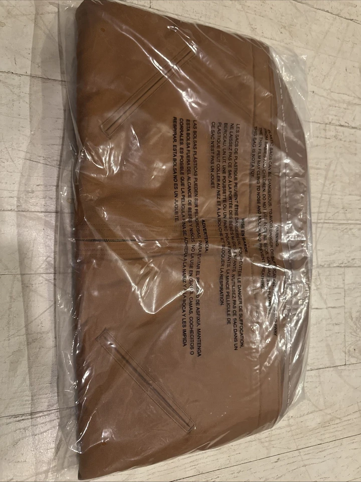 Carhartt Detroit Duck Jacket Rugged Flex Brown Mens Size XL 0J3828-M NWT - Image 4 of 4