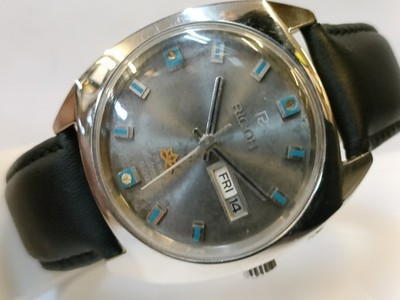 Ricoh Crystal 909 Automatic 61909A 21 Jewels Vintage Day 9 Watch