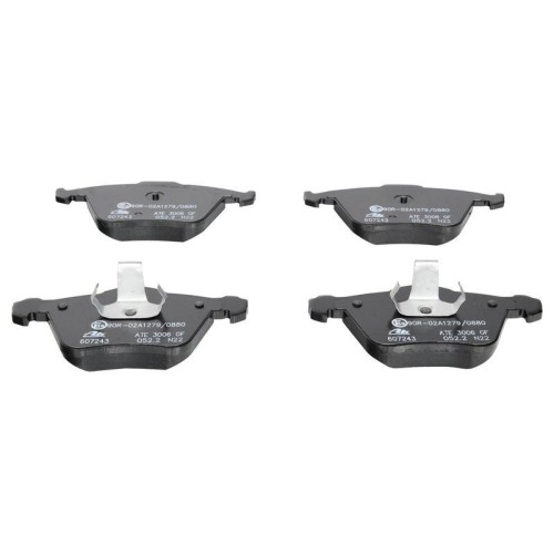 Plaquettes ATE 13-0460-7243-2 anti-vibration contre les bruits de frein Ford