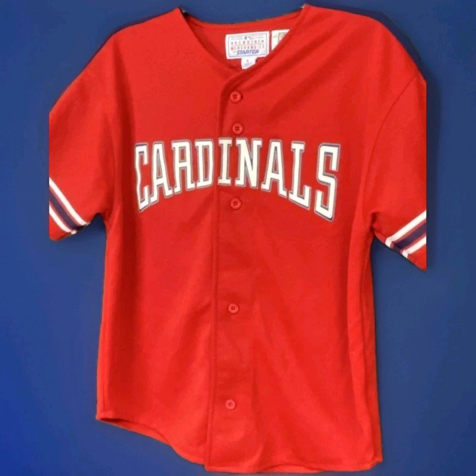 Camiseta deportiva 'de colección' de los 90 Starter MLB⚾'St Louis Cardinals''Mark McGwire' #25-Juvenil talla L Foto 2 de 4
