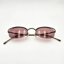 RARE Matsuda 10631 LBR Vintage Half-Rim Sunglasses Made in Japan