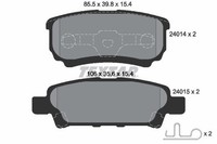 1 X Bremsbelagsatz BremsbeläGe Textar 2401401 FüR Mitsubishi