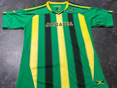 Authentic Brand LMS Sports Jamaica National Soccer Team Jersey Size XXL 2XL