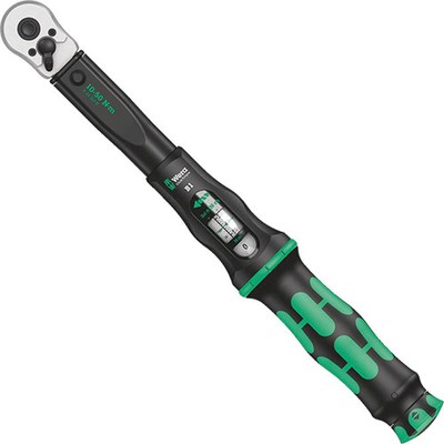 Wera Click-Torque B 1 Drehmomentschlüssel 10-50 Nm mit Umschaltknarre 3/8'' V...